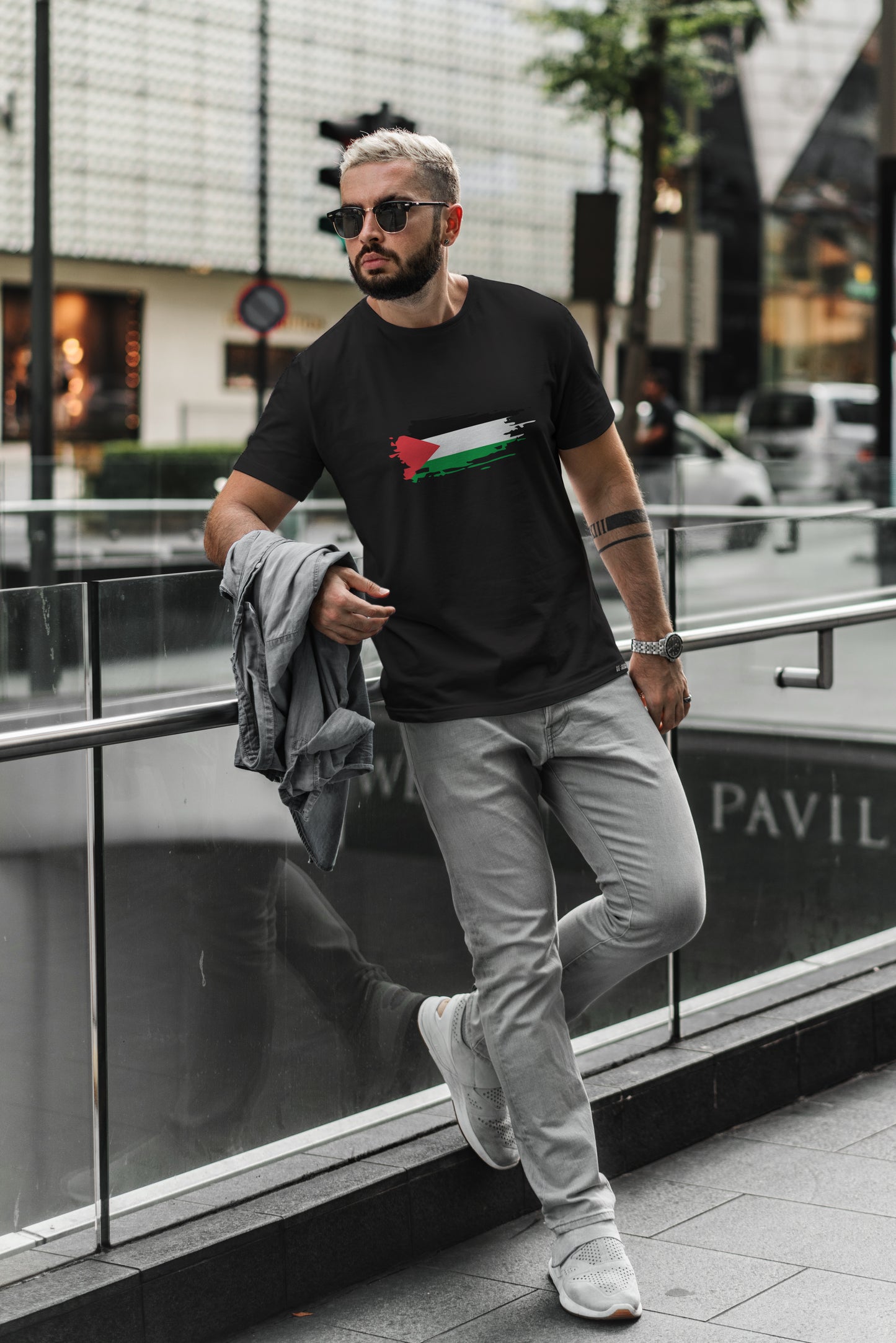 Palestinian Flag Teeshirt, by Re-Mind