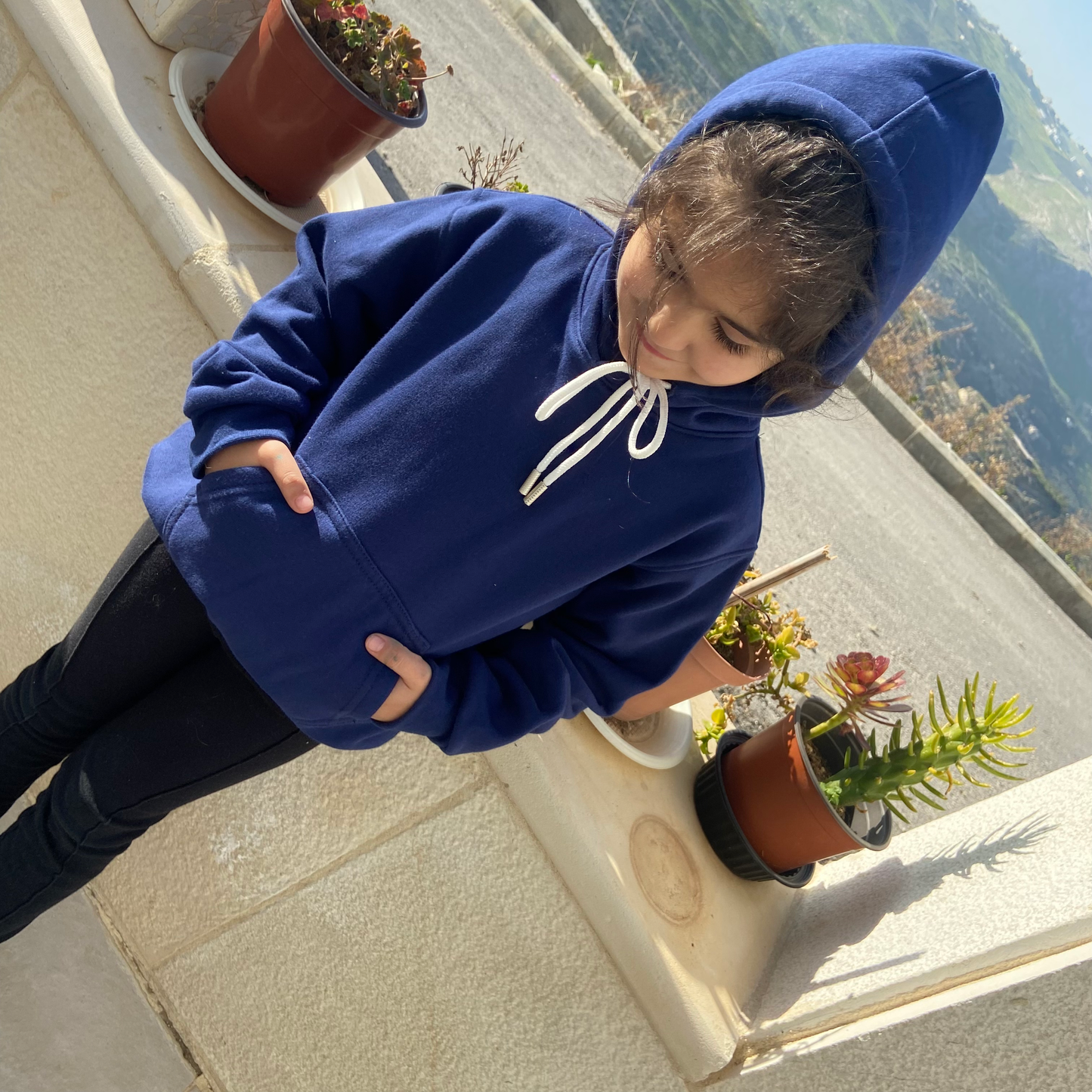 Egyptian cotton hoodie, From Nabila's Creations