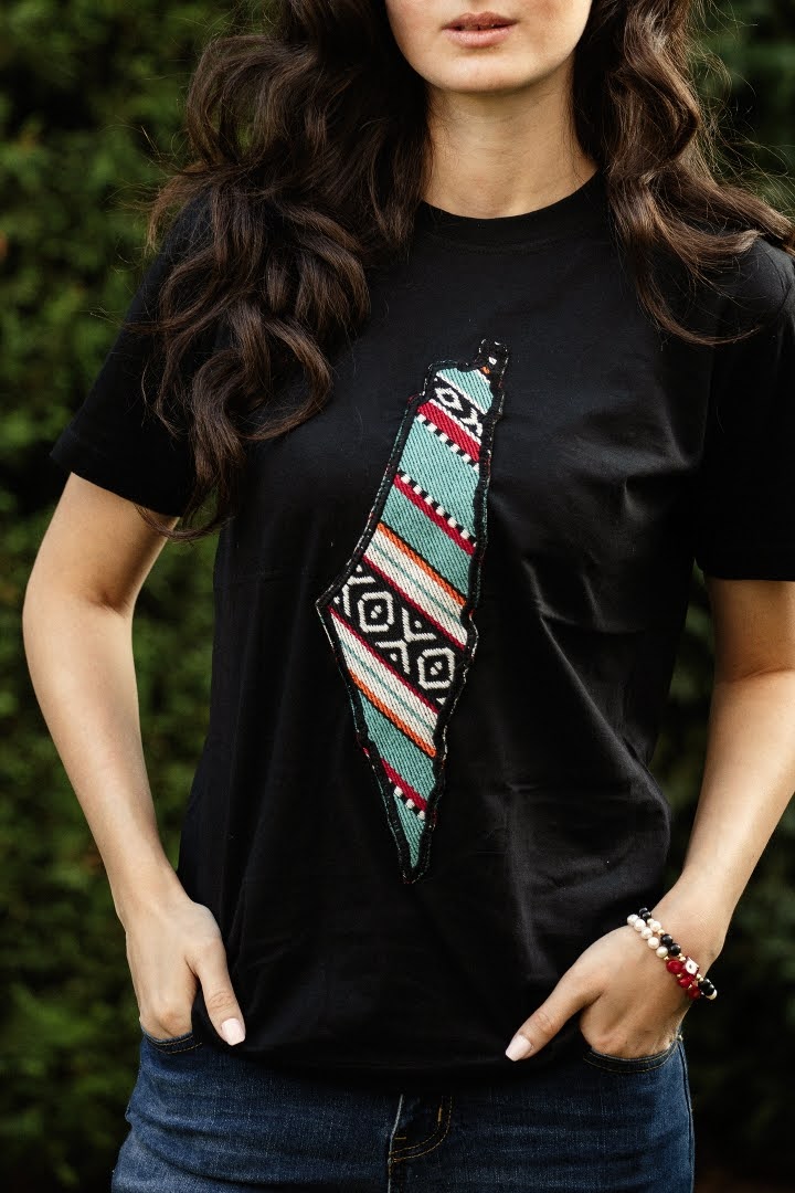 Palestinian Design Teeshirt - Virtual Bazaar Jordan