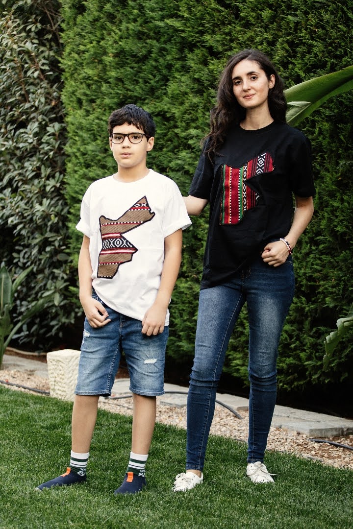 Jordanian Design kids Teeshirt, by Dimazign