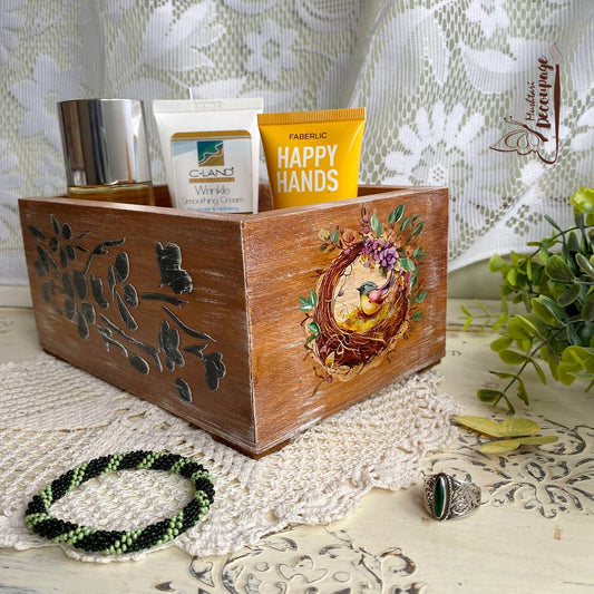 Wooden Box, From Mushtari Decoupage