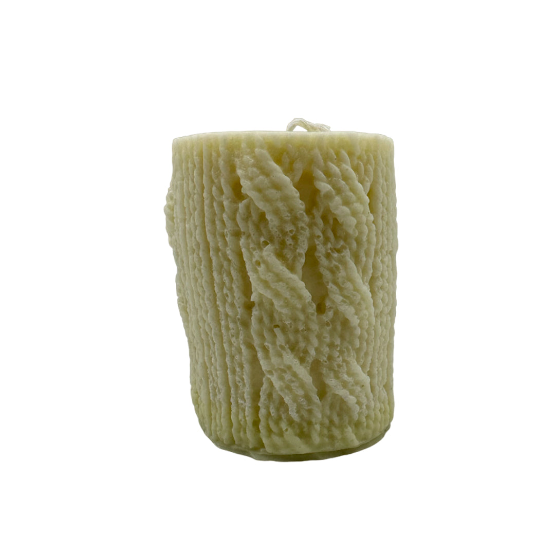 Wool Candle - Virtual Bazaar Jordan