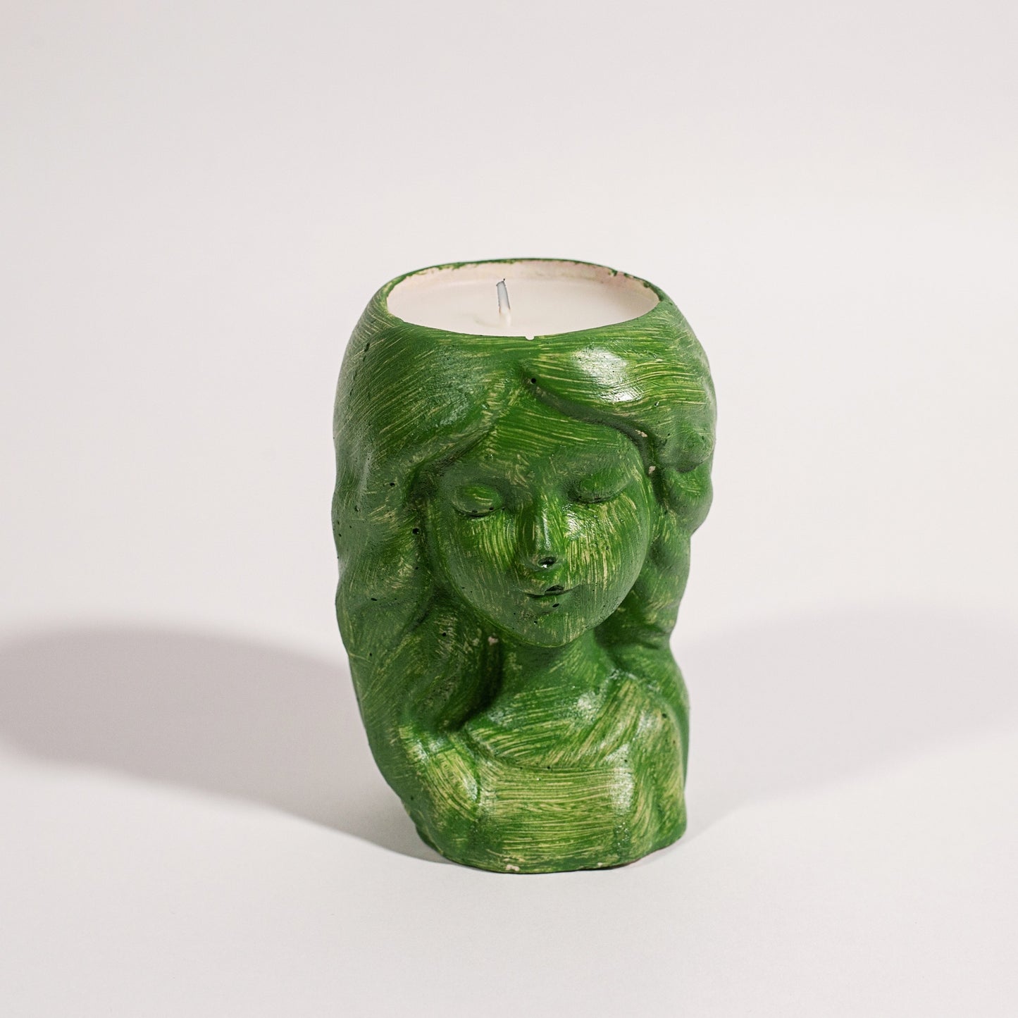 Girl pot candle, by MonArtist