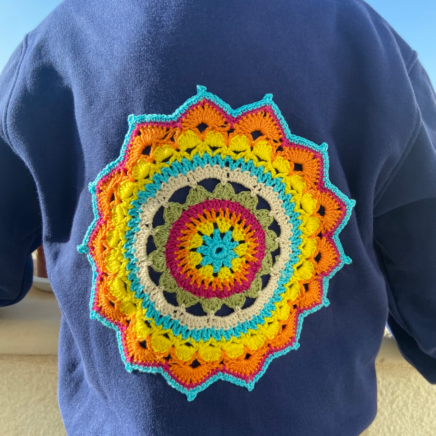 Egyptian cotton hoodie, From Nabila's Creations