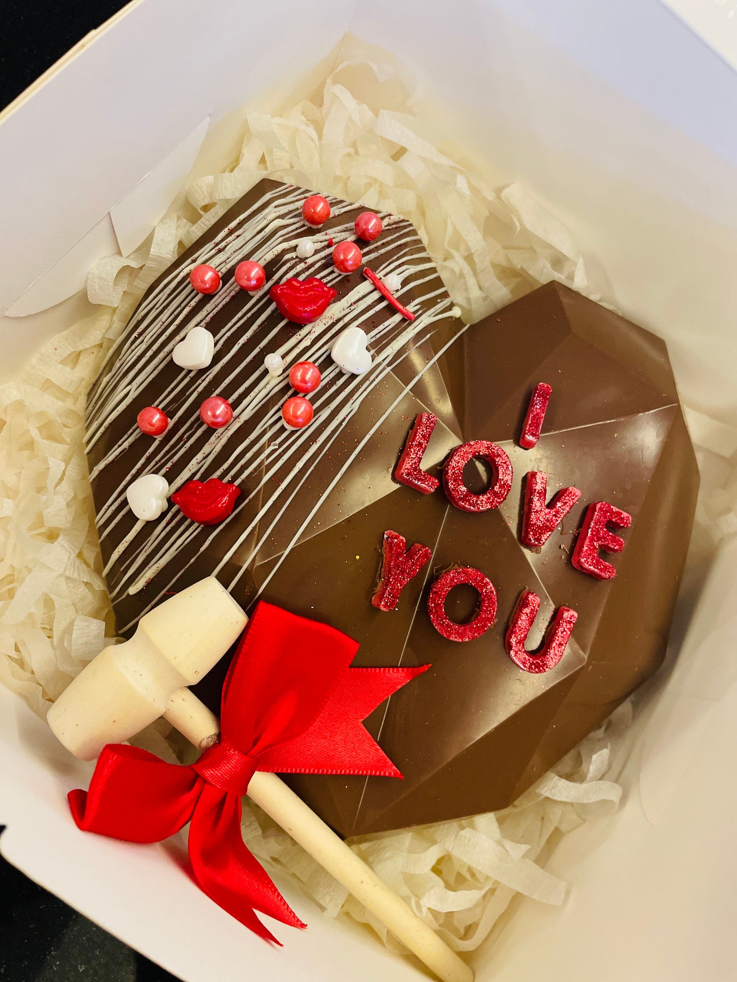 Breakable Chocolate Heart, From Yaroz Sweets & Treats