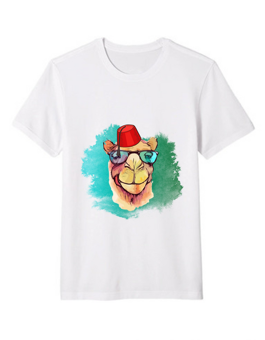 Camel with Fez Tshirt - From Re-Mind