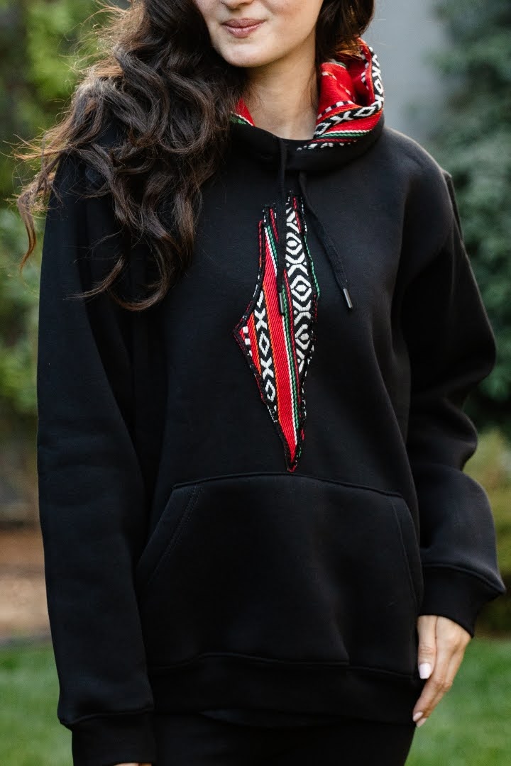 Palestinian Design Hoodie, by Dimazign