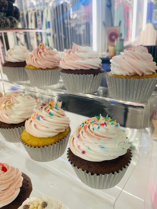 Cupcakes, Topped with Buttercream Frosting, From Yaroz Sweets & Treats