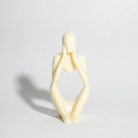 Thinker Candle, by MonArtist