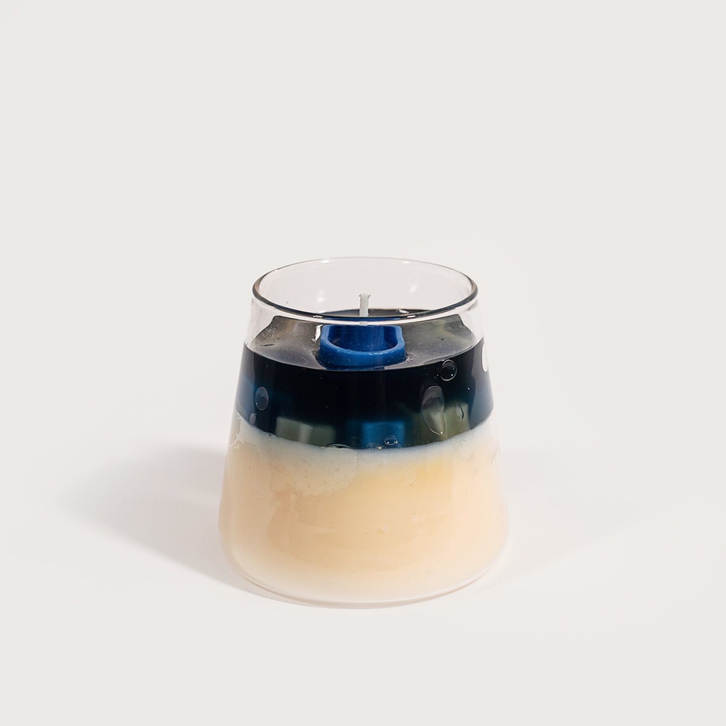 Glass Gel + Soy Wax candle , by MonArtist