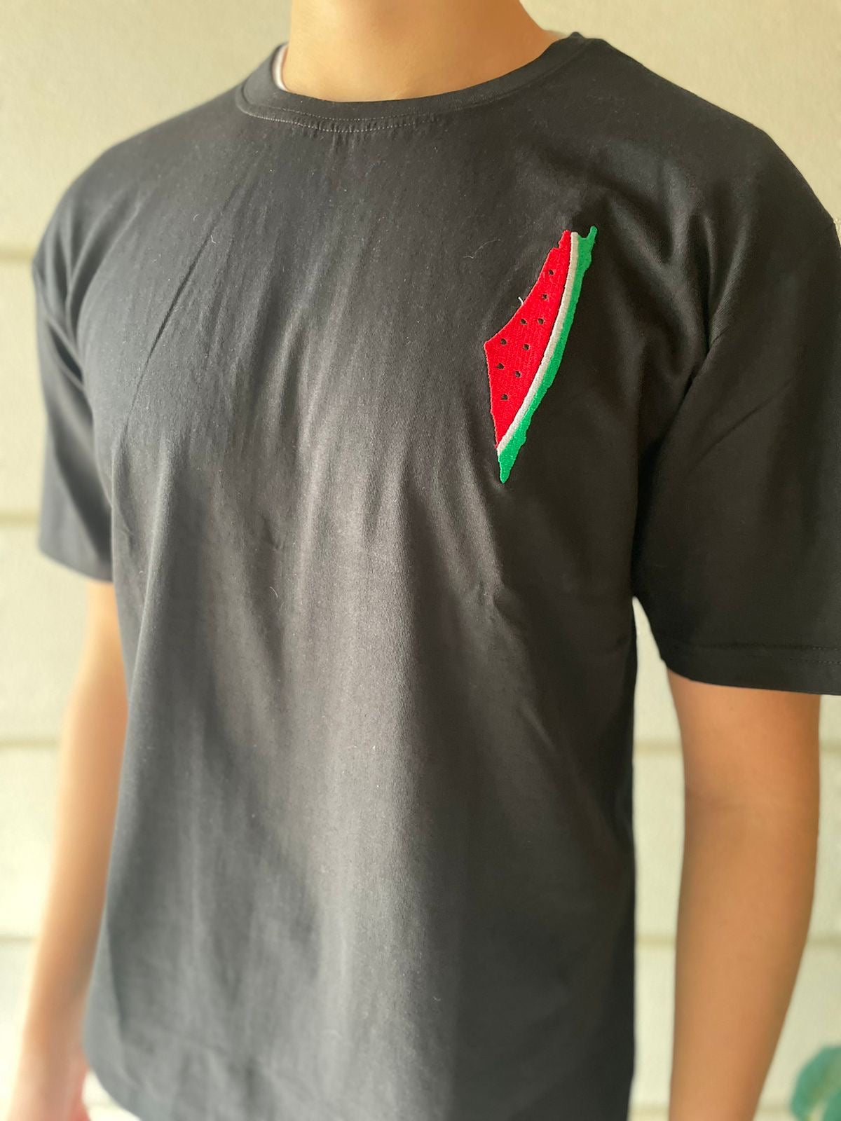 Watermelon Embroidered T-shirt, From Dimazign