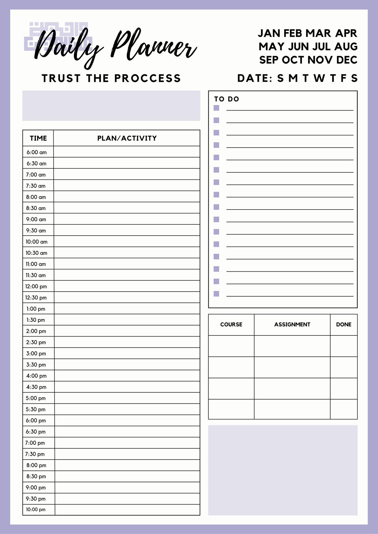 Student Planner