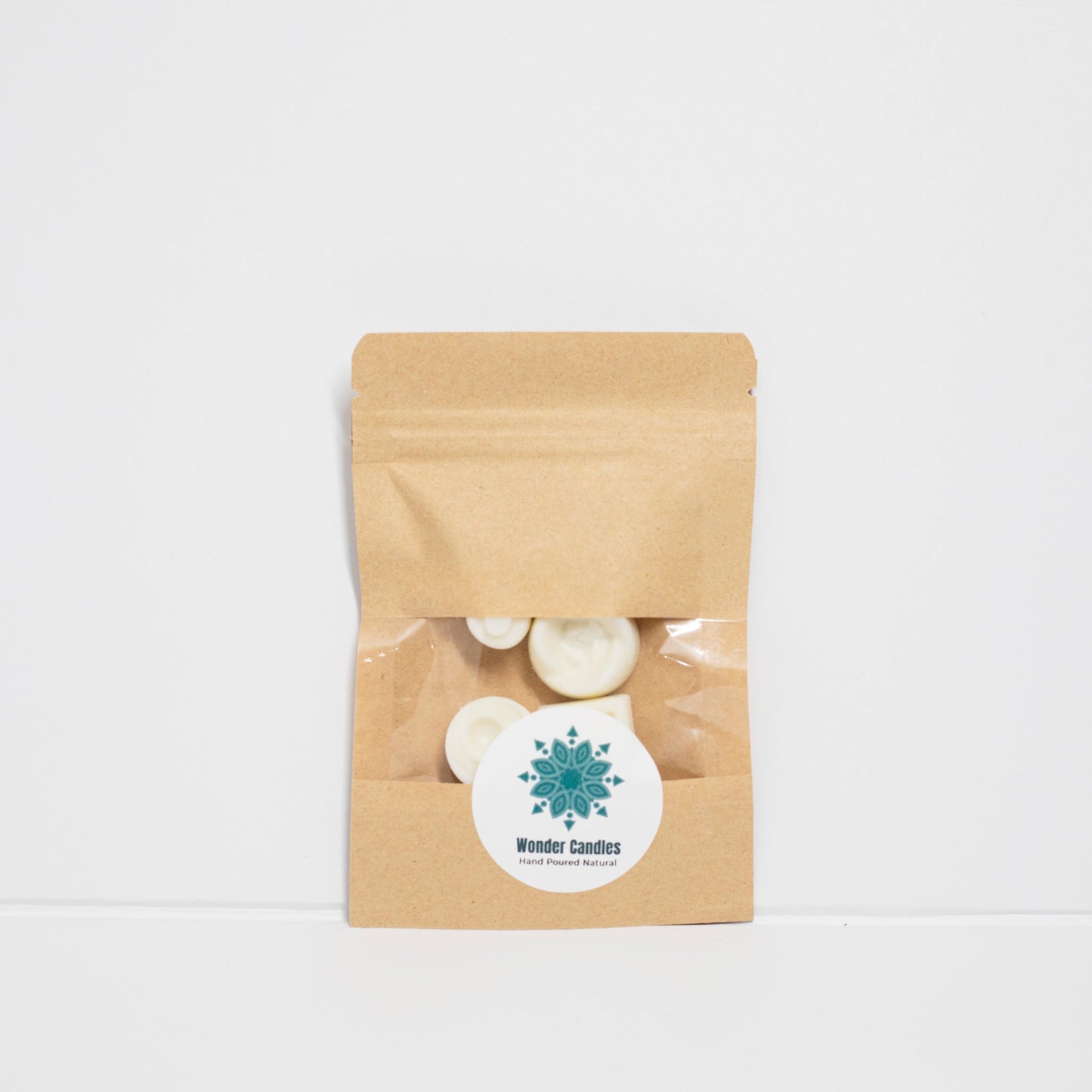 4 - Wax Melts Pack, Rose with Coconut and Oud, 25g - Wonder Candles