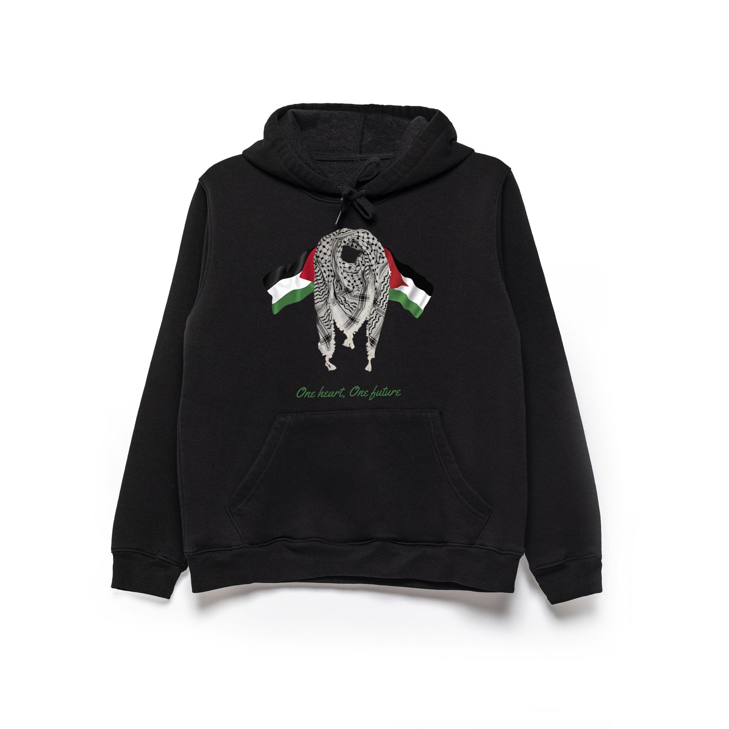 Palestinian print Hoodie, by Re-Mind