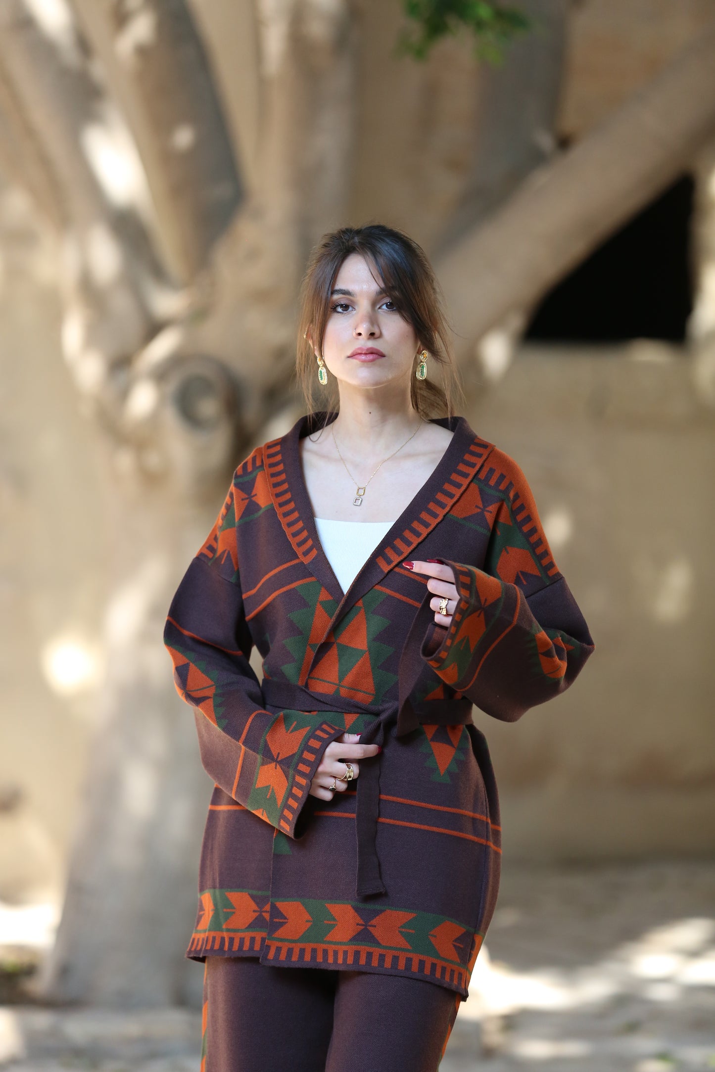 Zuwwadeh - Knitted Sadu Set