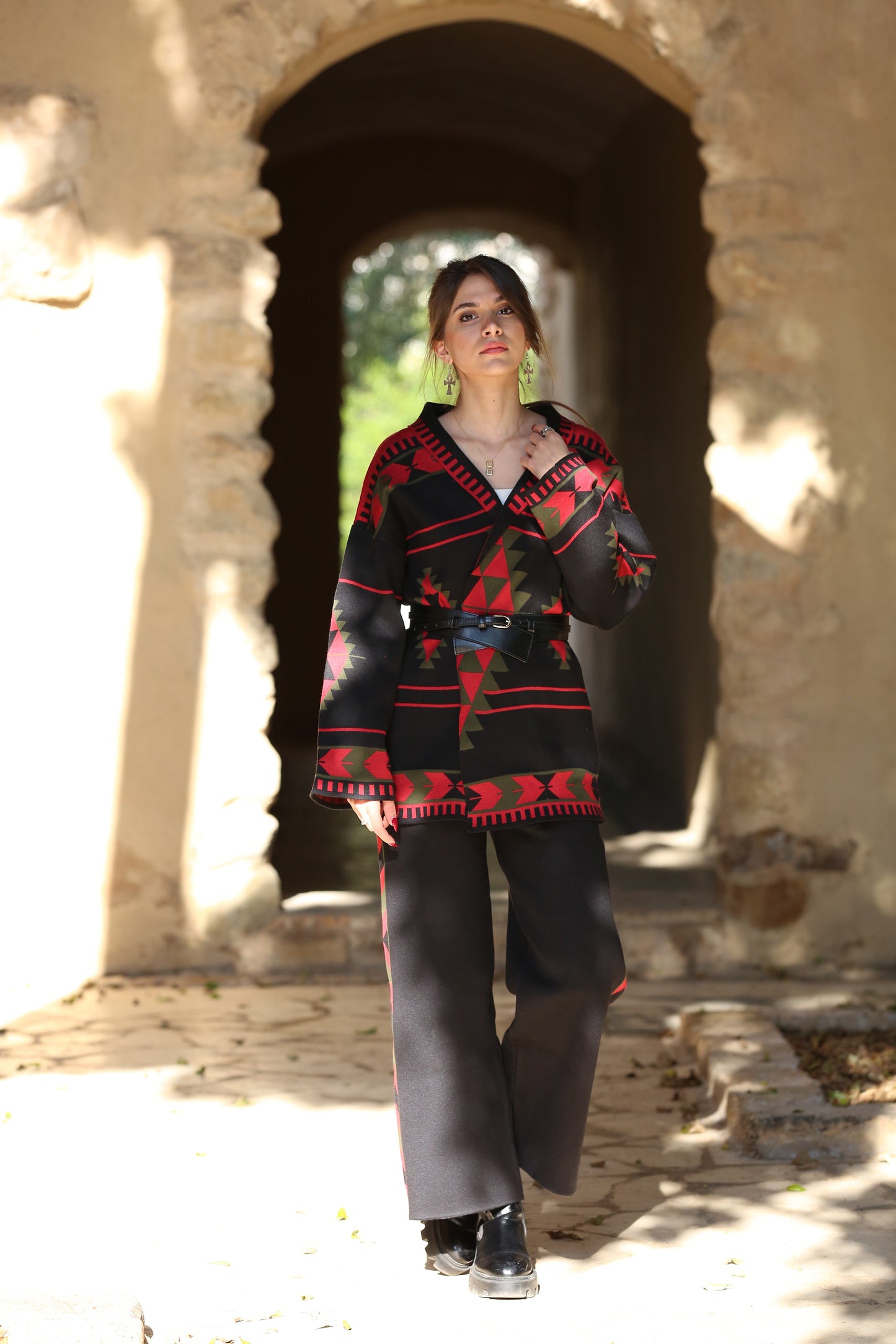 Zuwwadeh - Knitted Sadu Set