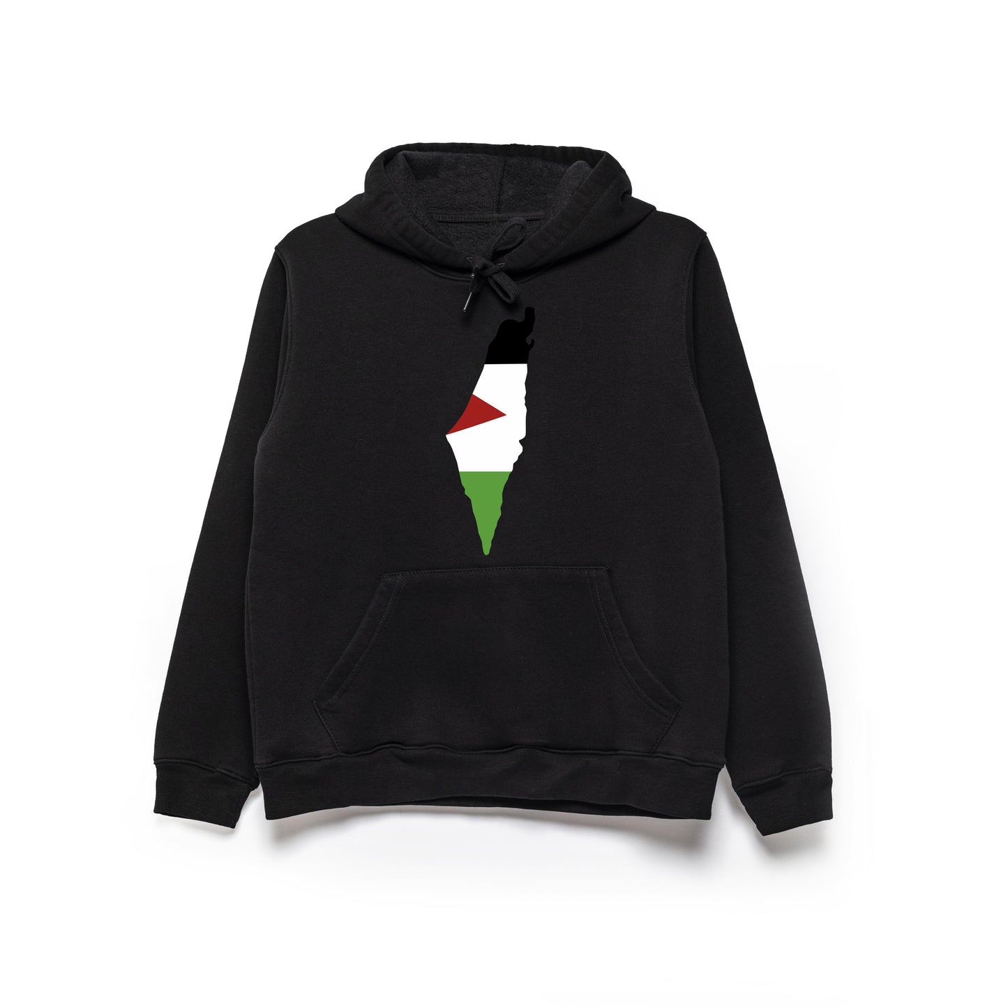 Palestinian Map print Hoodie, by Re-Mind