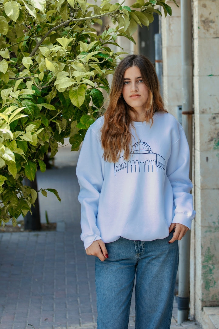 Palestinian Print Sweatshirt, by Re-Mind