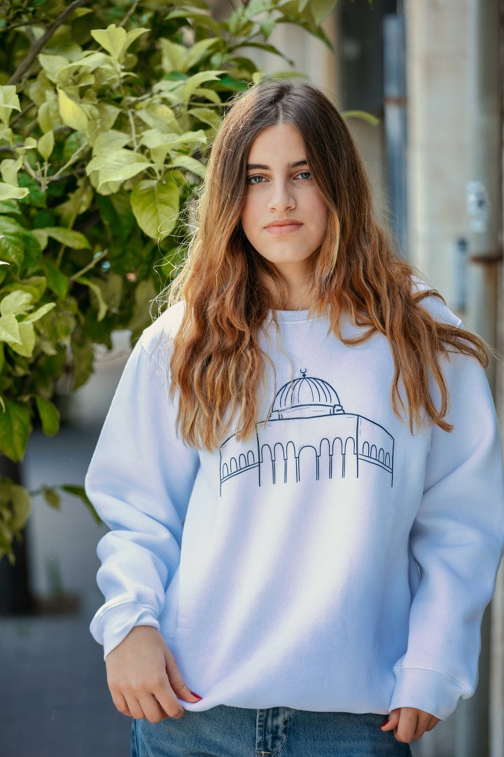 Palestinian Print Sweatshirt, by Re-Mind