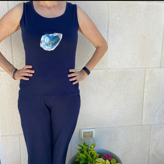 The Pearl Suit (dark blue), by Nabila's Creations