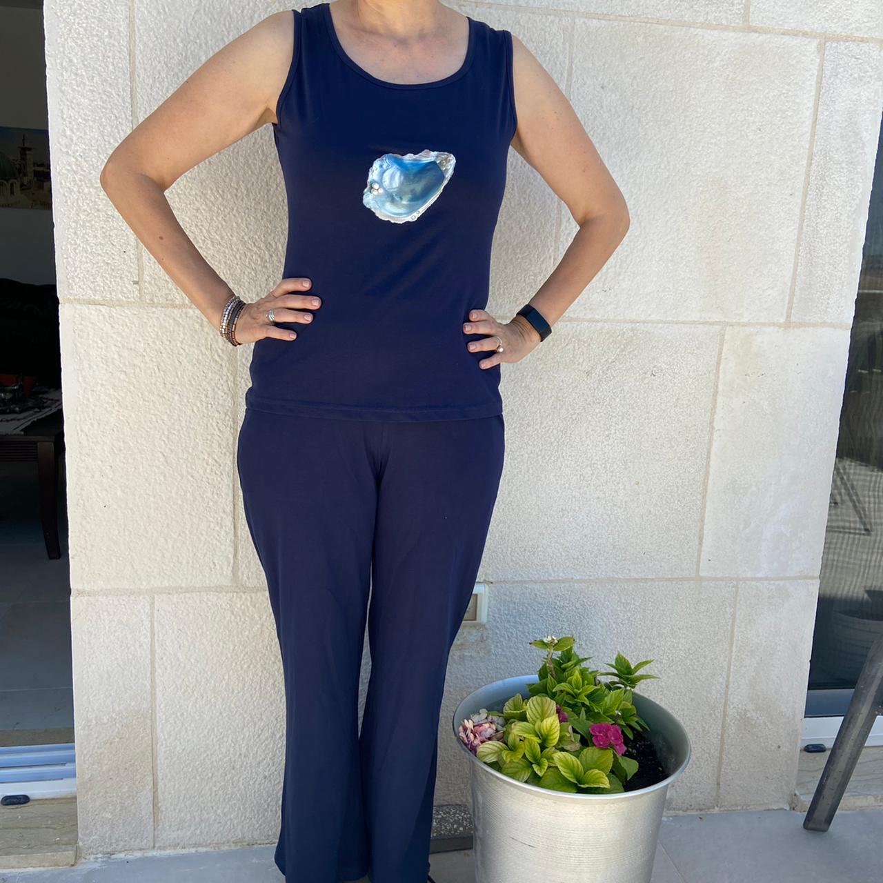 The Pearl Suit (dark blue), by Nabila's Creations