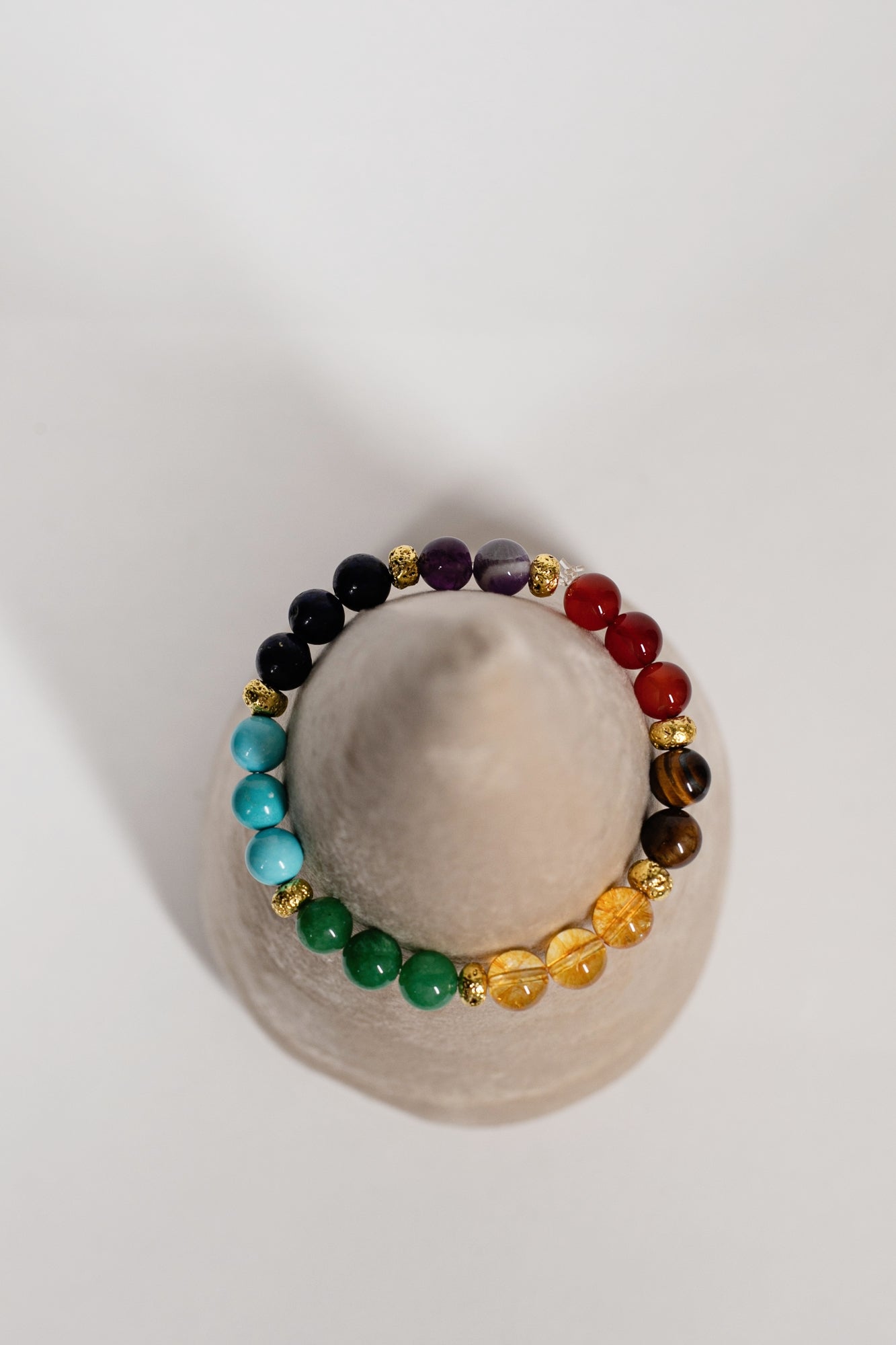 7-Chakras Bracelet, by Beadazzled