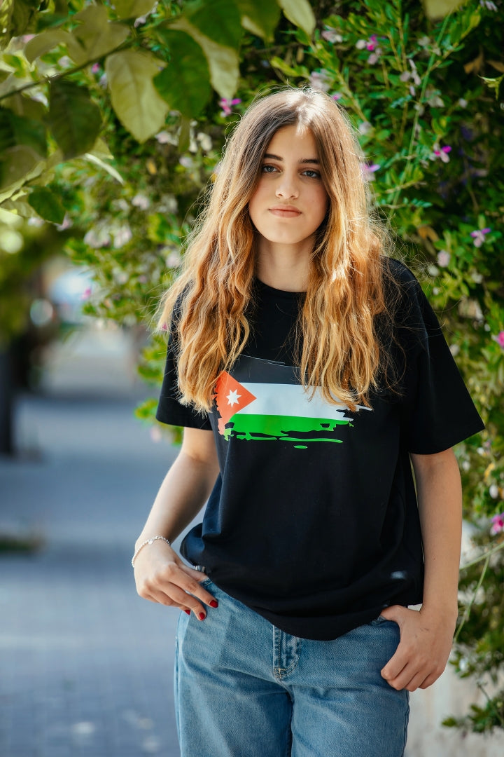 Palestinian Flag Teeshirt, by Re-Mind