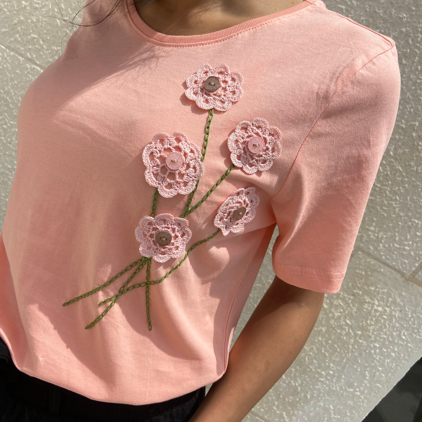 Floral T-shirt, by Nabila's Creations