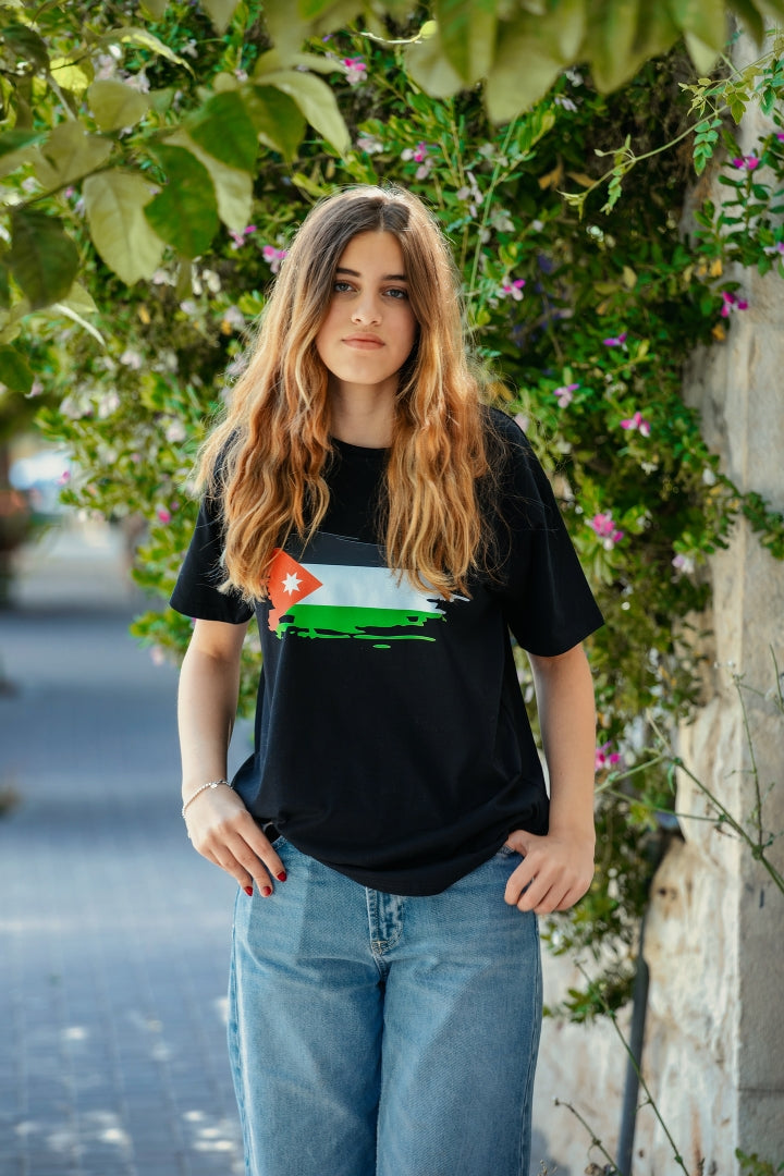 Palestinian Flag Teeshirt, by Re-Mind