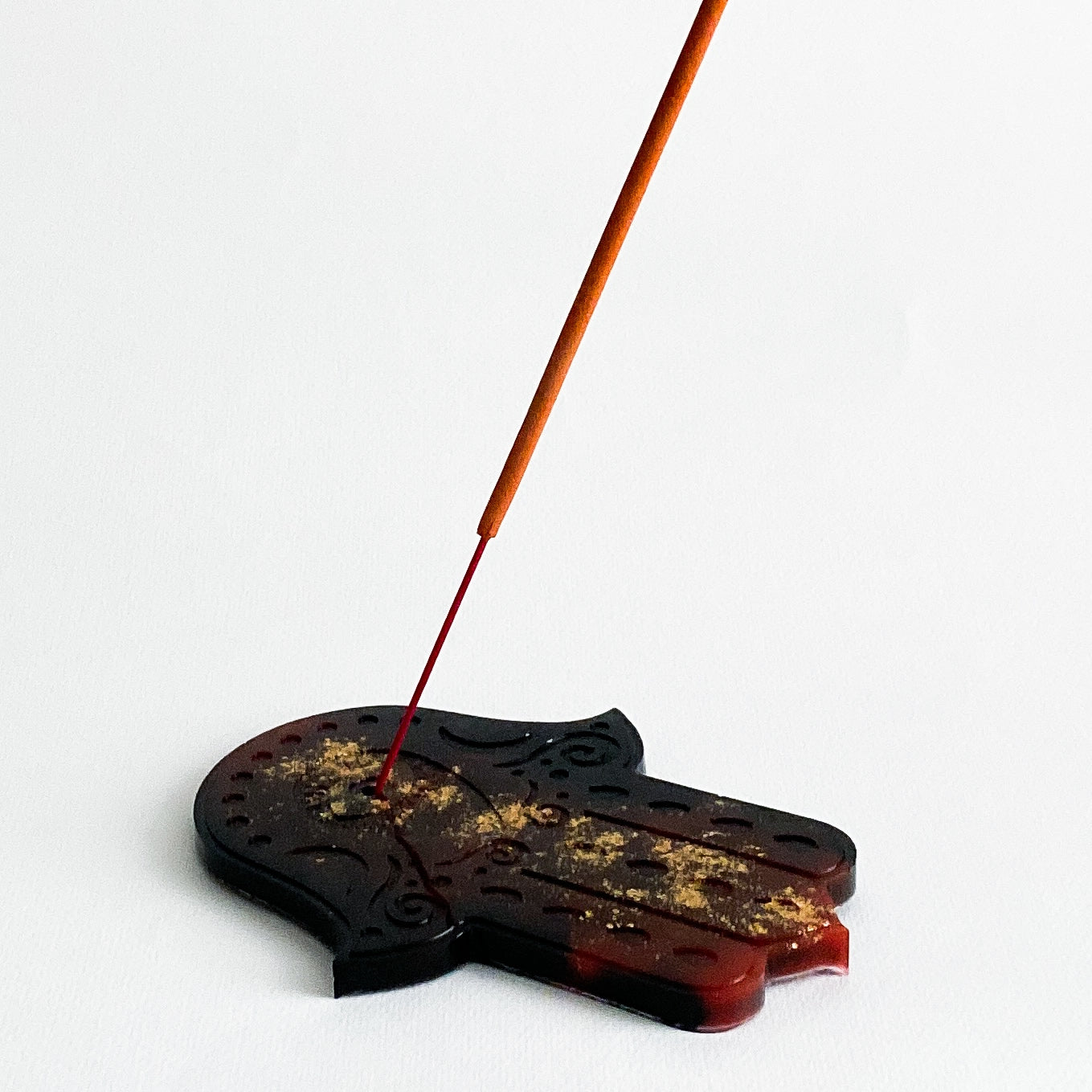 Resin Incense Holder, Pomegranate Collection