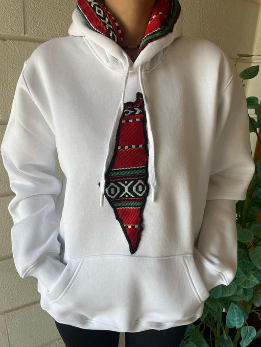 Palestinian Design Hoodie, by Dimazign