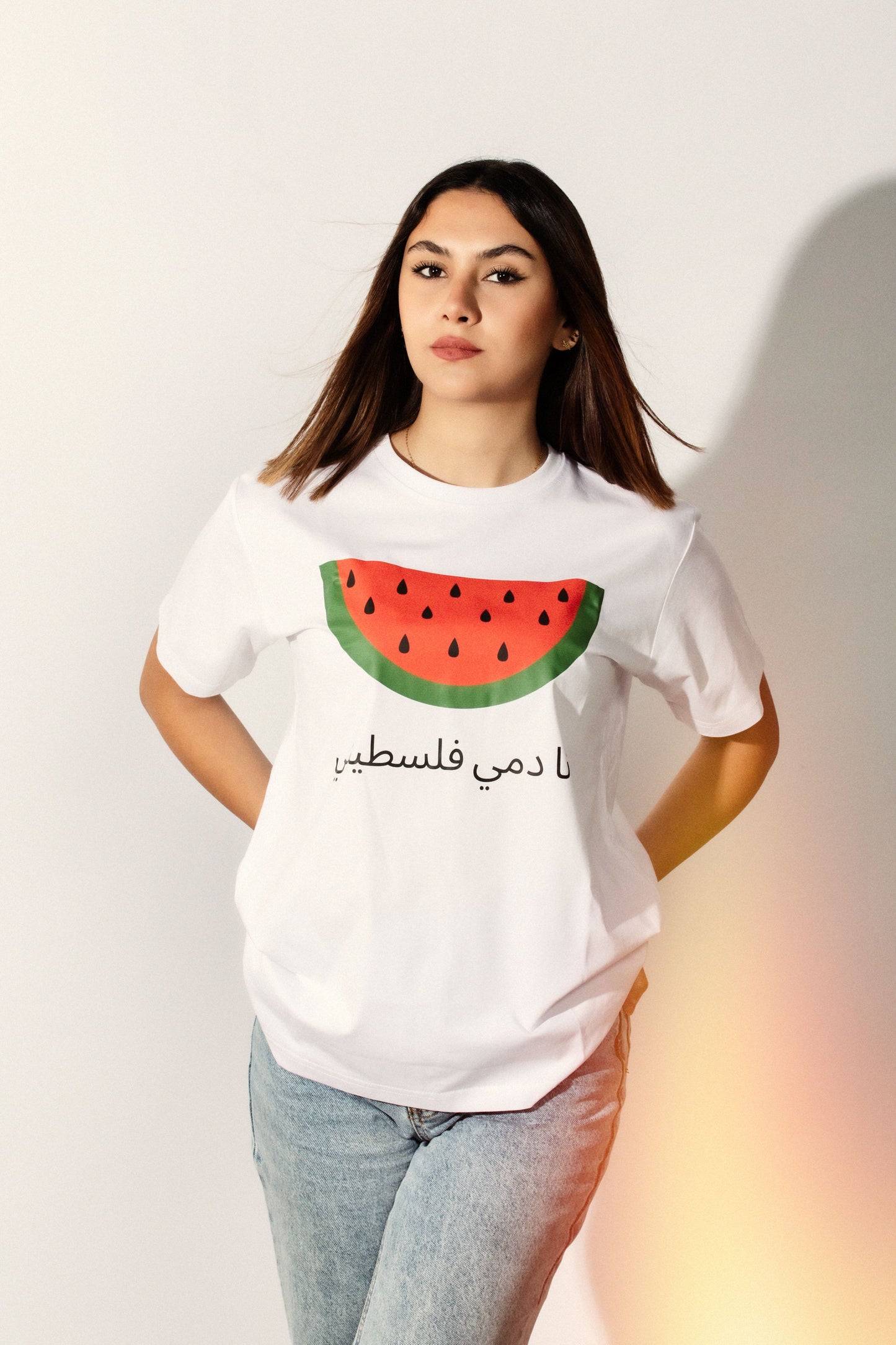 Palestinian Design printed Teeshirt, by Re-Mind