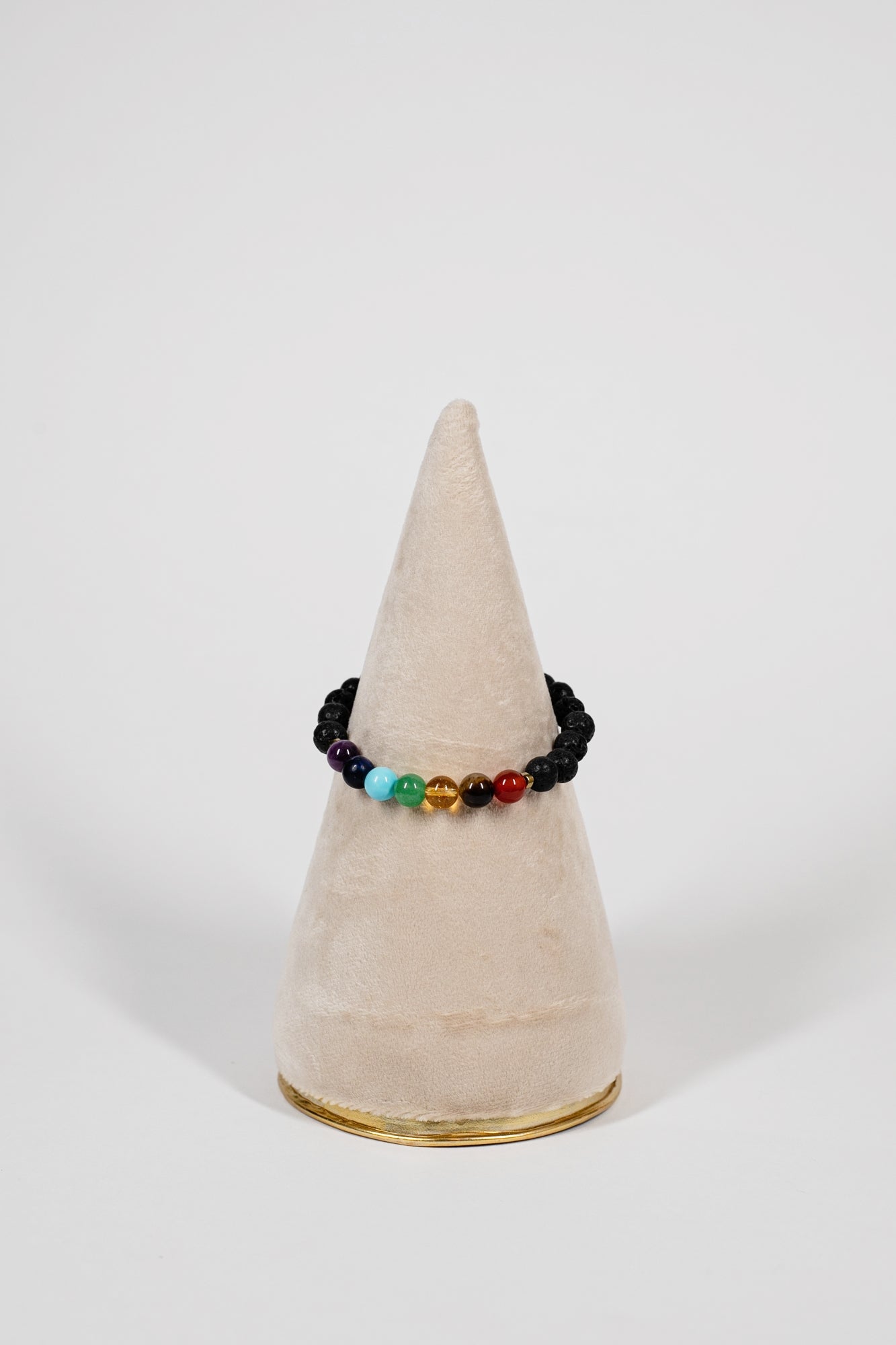 7-Chakras with Lava Stone Bracelet