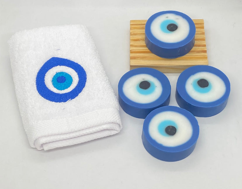 Evil Eye Soap, from Bassaboon