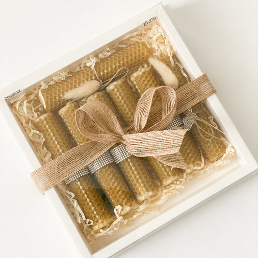 Gift Set with Beeswax Candles, by Wonder Candles