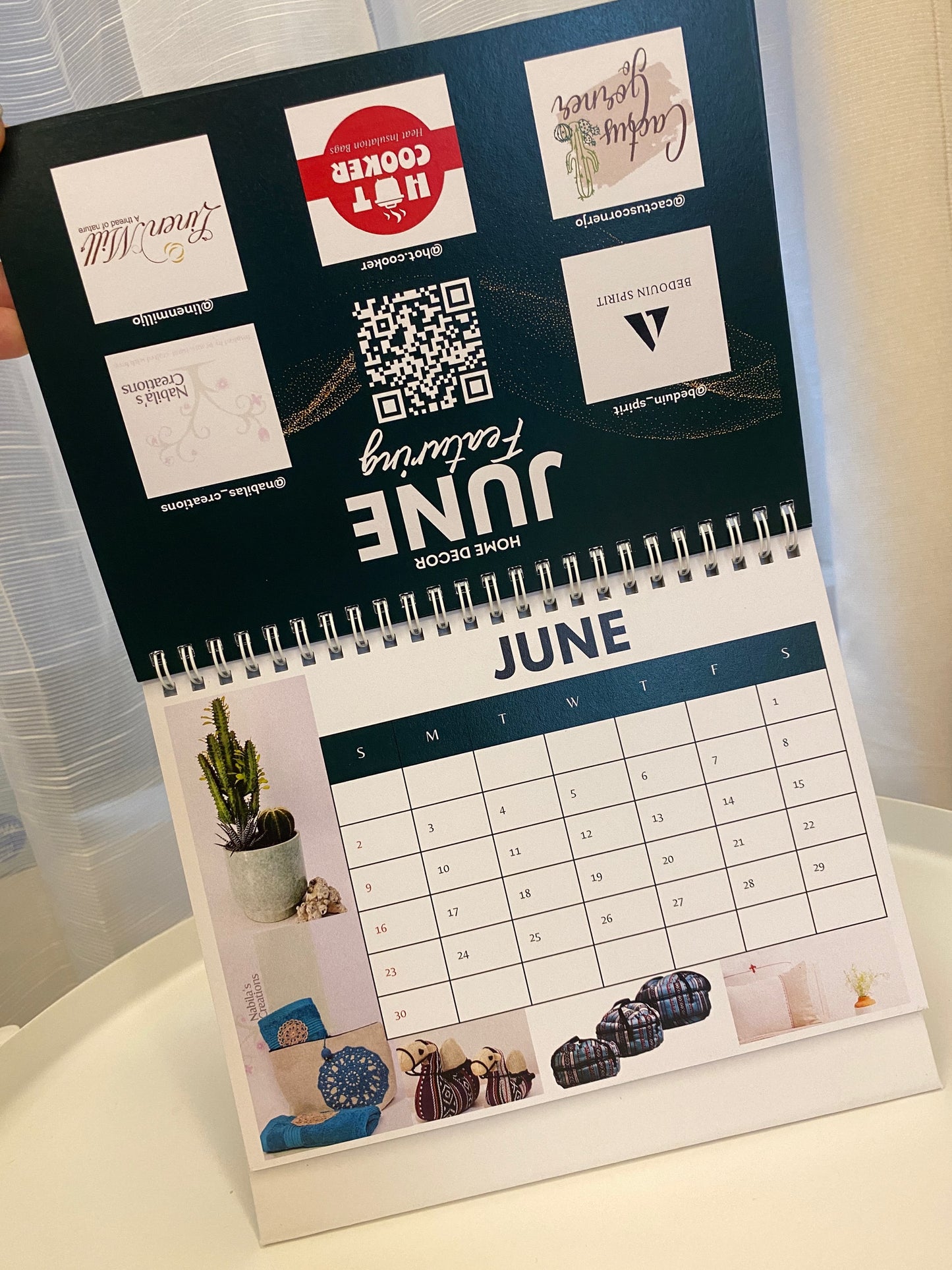 2024 Calendar With Local Brands Directory, by The Bright Side