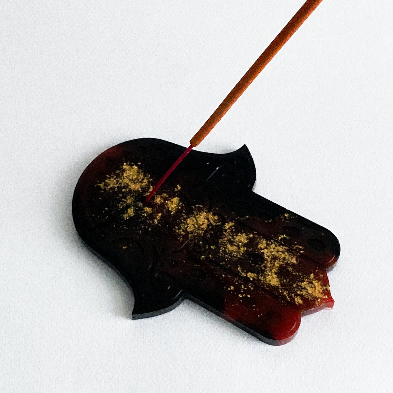 Resin Incense Holder, Pomegranate Collection