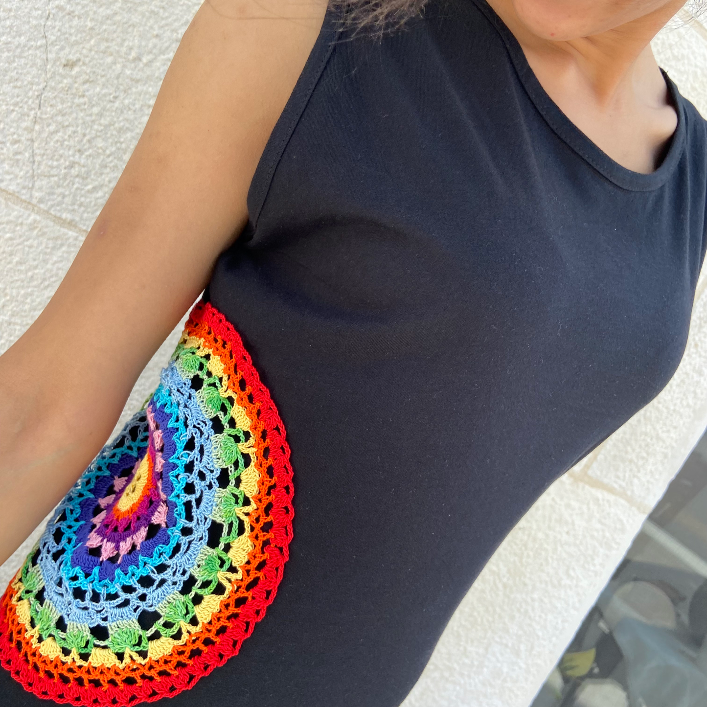 Colorful Mandala Dress, by Nabila's Creations