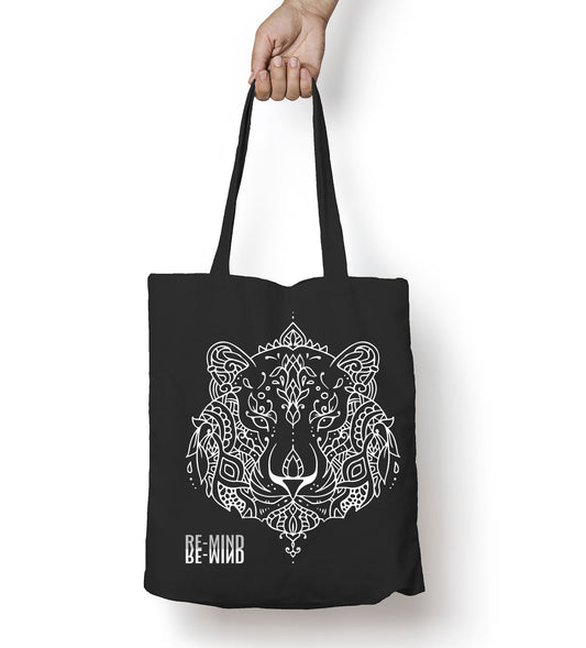 'Tiger Mandala' tote bag, by Re-Mind'