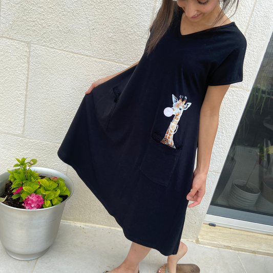 Giraffe Dress, by Nabila's Creations