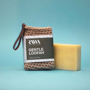 Chamomile/Shea Butter Loofah Soap, from Zarqa Soap