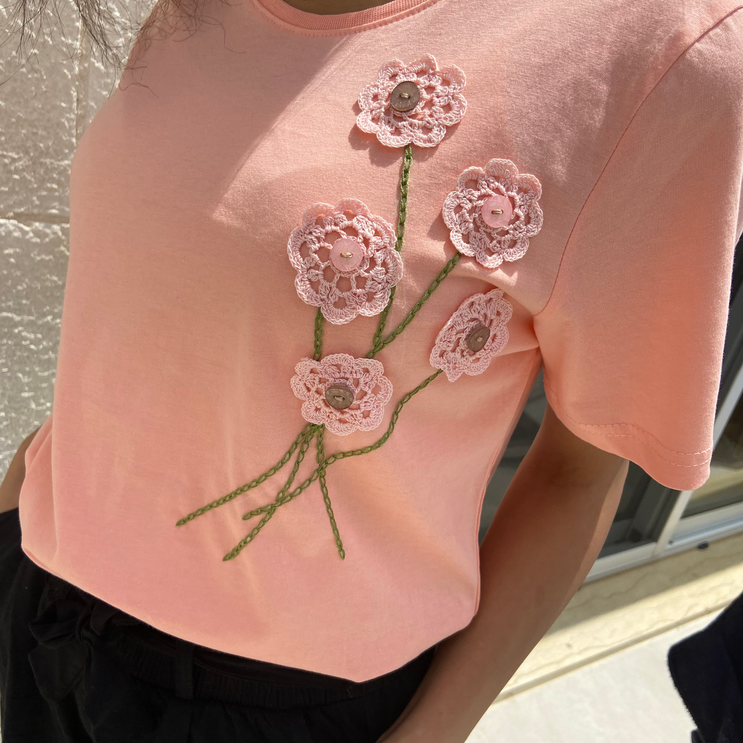 Floral T-shirt, by Nabila's Creations