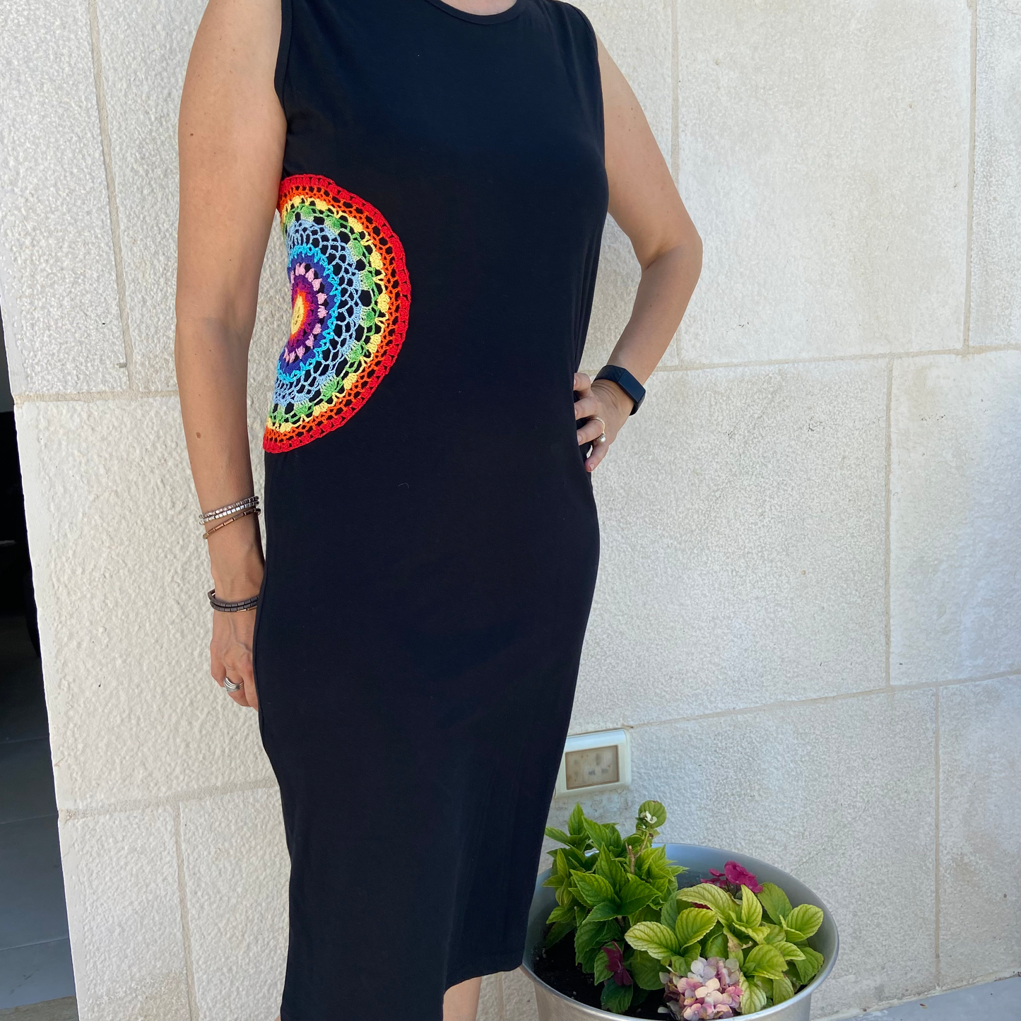 Colorful Mandala Dress, by Nabila's Creations