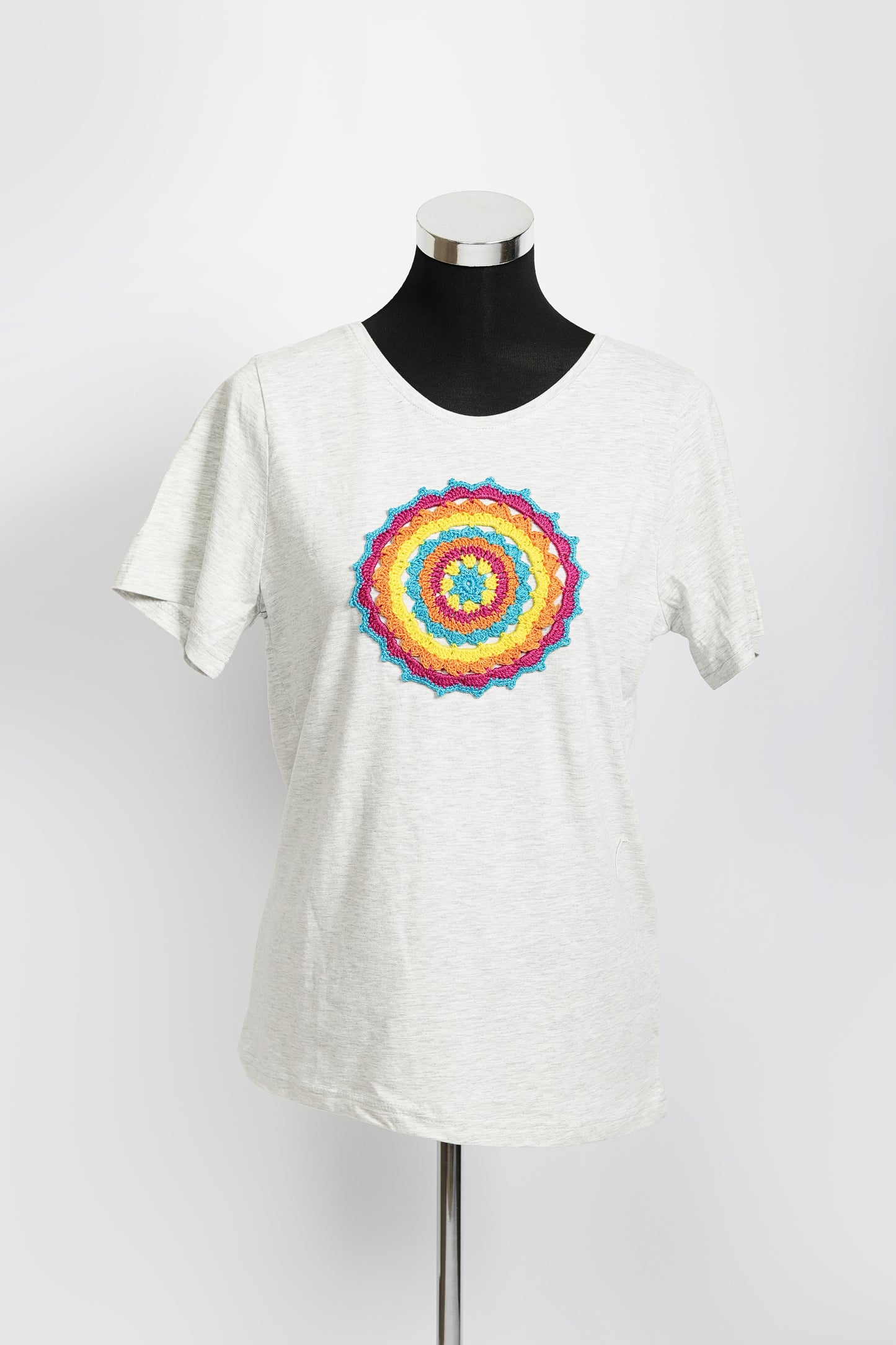 Colorful Mandala’s T-shirt, by Nabila's Creations