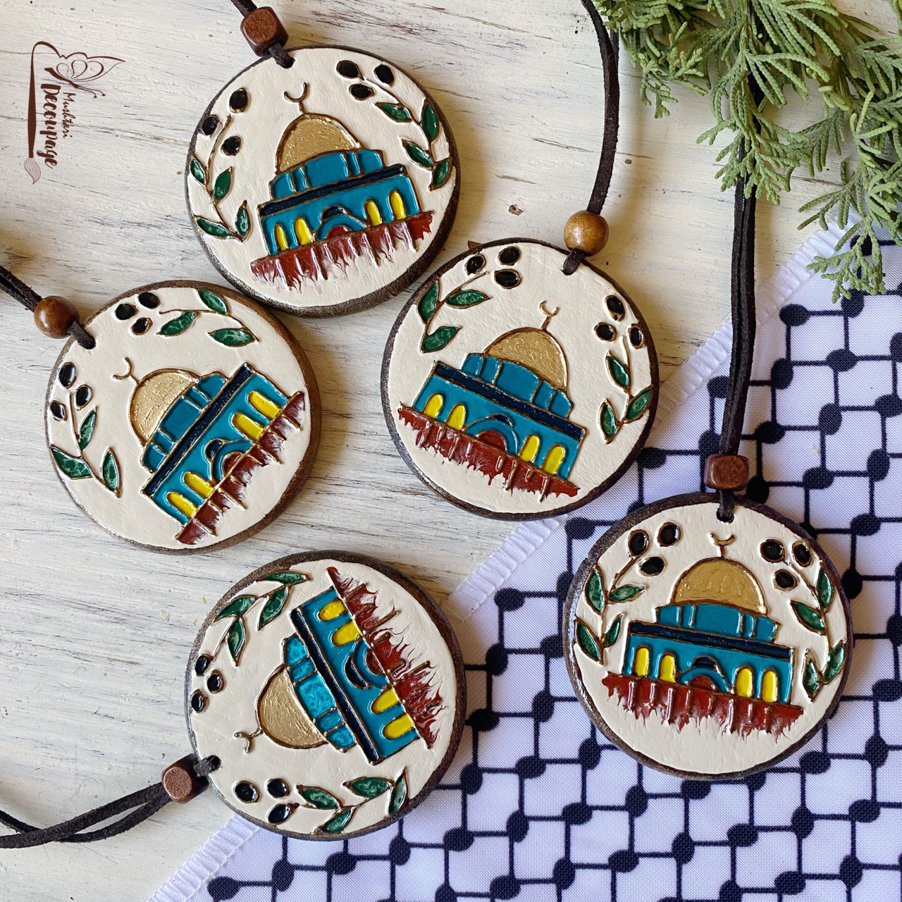 Wooden Ornaments - Virtual Bazaar Jordan