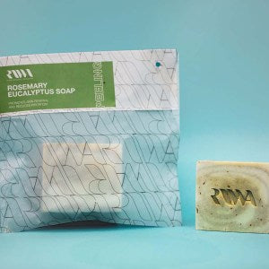 Rosemary Eucalyptus Soap Scrub, from Zarqa Soap