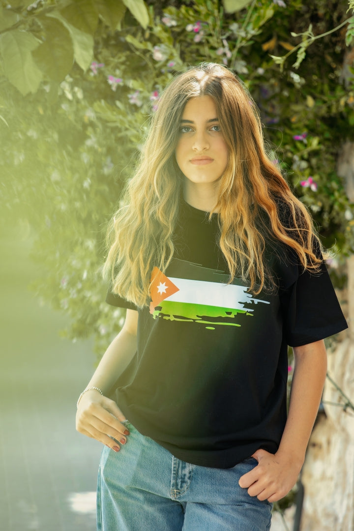 Palestinian Flag Teeshirt, by Re-Mind