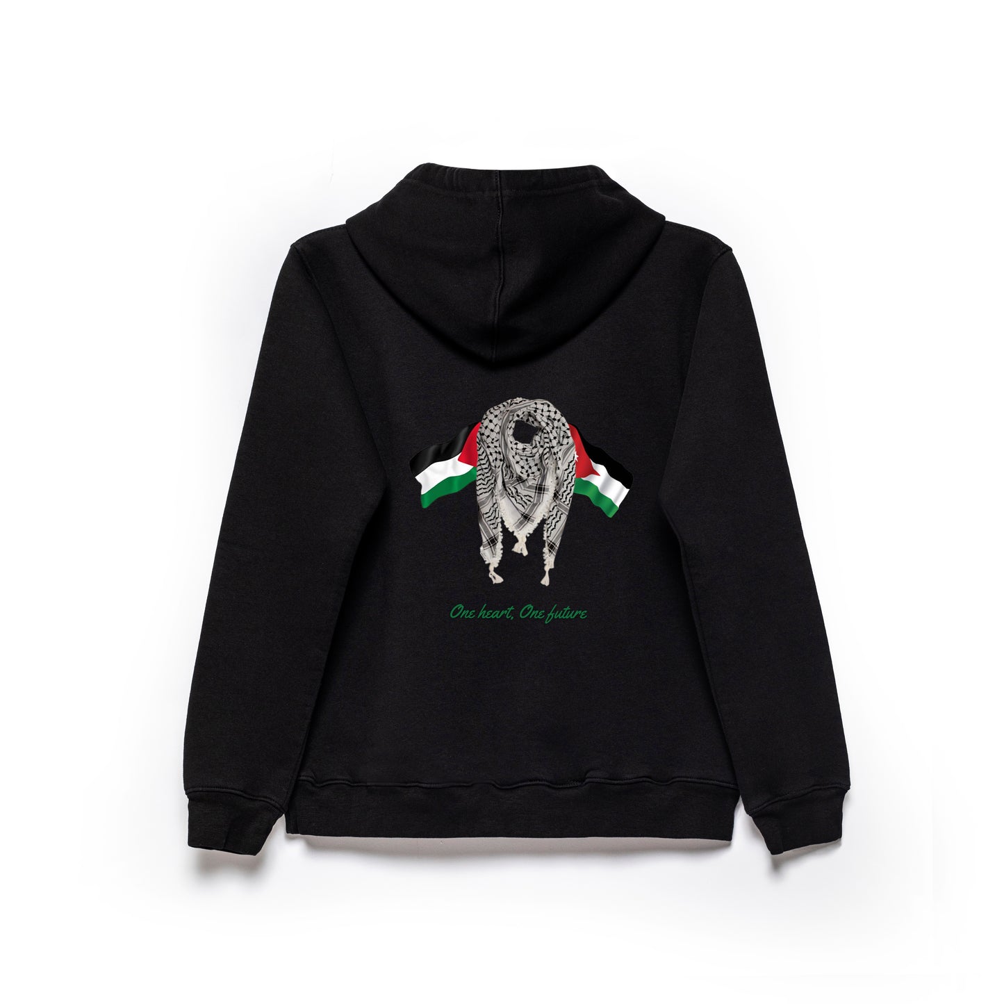 Palestinian print Hoodie, by Re-Mind