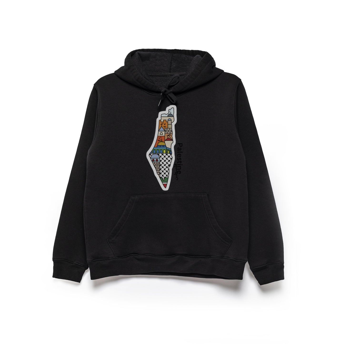 Palestinian print Hoodie, by Re-Mind