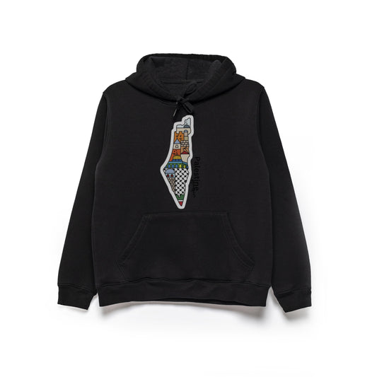 Palestinian print Hoodie